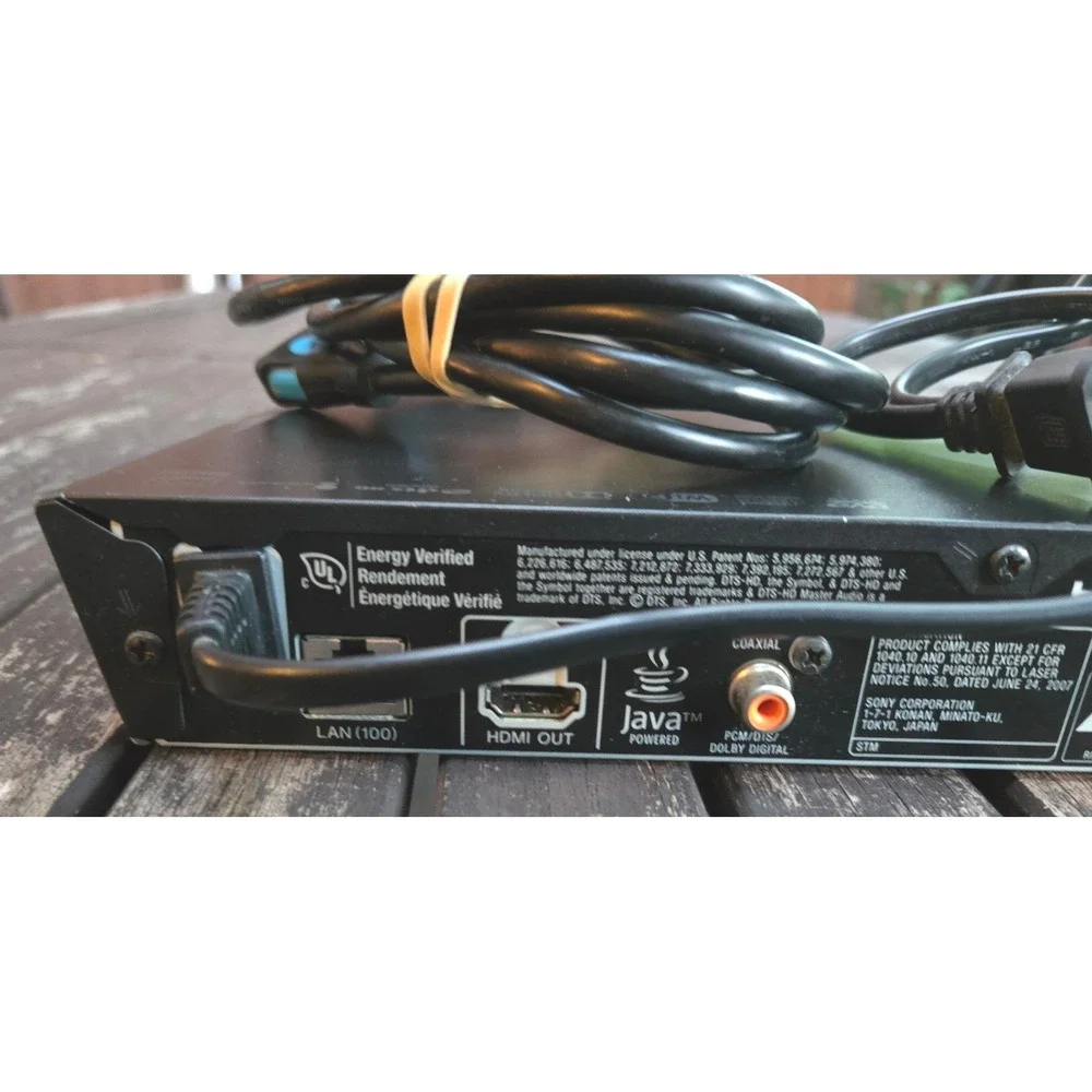 Sony BDP-S3100 Blu-ray DVD Player Built-in Wi-Fi Streaming with Remote HDMI